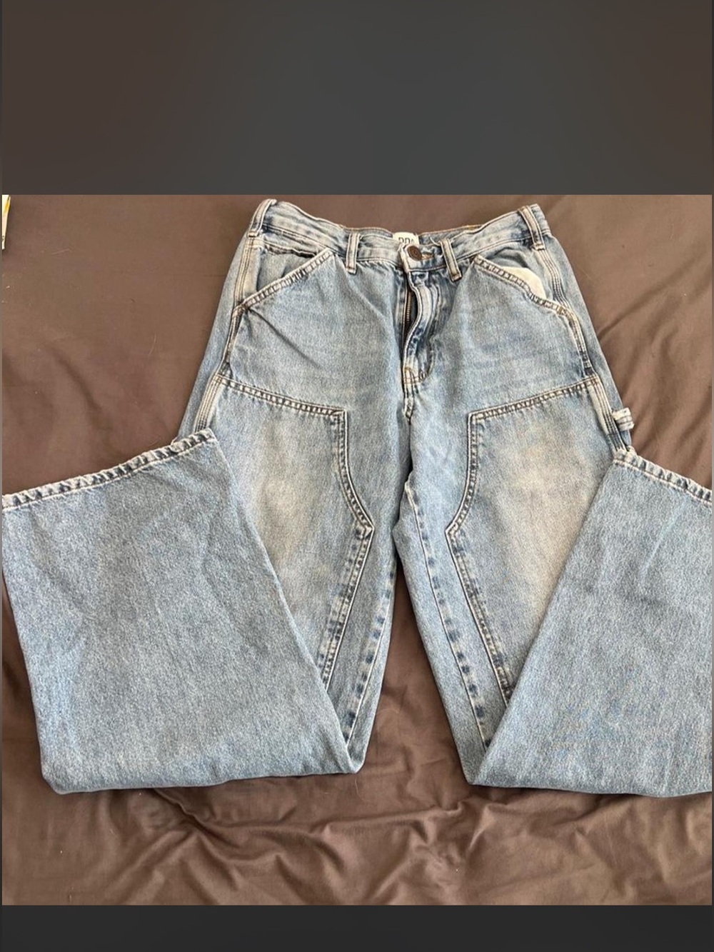 BDG Light Blue Relaxed Carpenter Jeans